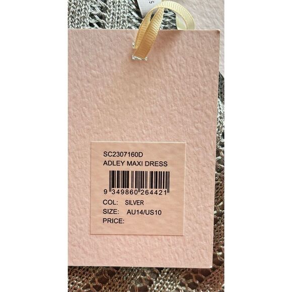Significant Other Adley Long-Sleeve Open-Knit Maxi Dress NWT Size 10 - Picture 11 of 11